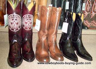 Boots Variety with Texas A and M